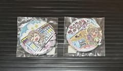 ラブライブ！サンシャイン！！の沼津まちあるき缶バッジ2点 国木田花丸