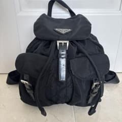 プラダ PRADA ミニ リュック VELA ブラックB6677F 正規品 - メルカリ