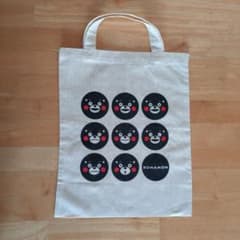未使用品✨くまモン　トートバッグ ベージュのサムネイル