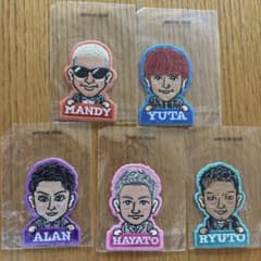 GENERATIONS ワッペン 5種セットのサムネイル