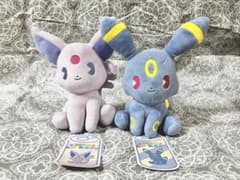 【ポケモンセンター限定】ぬいぐるみ エーフィ ブラッキー セットのサムネイル