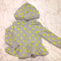 美品 GAP gap ギャップ パーカー 子ども 95 かわいい 水玉のサムネイル