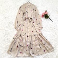 グレースコンチネンタル レタード＆ハート ワンピース Aライン