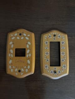 木製スイッチカバー 2枚セット ネジ付きのサムネイル