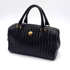 FENDI S.A.S期 ミニボストンバッグ イントレ VINTAGE ブラック FENDI S.A.S期 ミニボストンバッグ イントレ VINTAGE ブラック - メルカリ