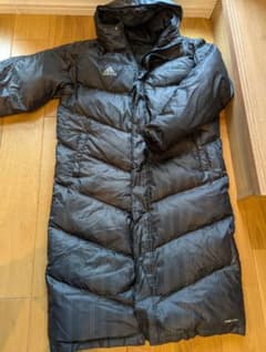 「美品」adidas CLIMAPROOF ブラック ベンチコート XOのサムネイル