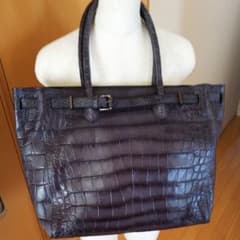 ペレリールッソ ジャイアントクロコトートバッグトートバッグ - メルカリ