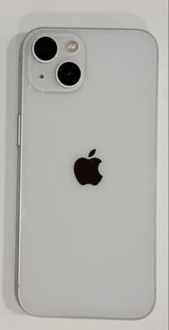 美品 iPhone 13 ホワイト 128GB バッテリー100% - メルカリ