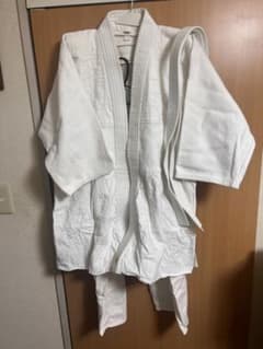 LION BRAND 柔道着 上下セット 白 サイズ3 綿100% 帯付きのサムネイル