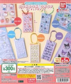 ボンボンドロップシール ミニチュアチャーム　⭐︎コンプリートのサムネイル