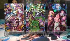 スーパードラゴンボールヒーローズ　SEC　フリーザ　セル　魔人ブウ　各1 枚のサムネイル
