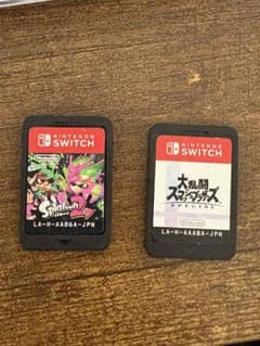 Nintendo Switch ソフト 2本セット スプラトゥーン2 スマブラのサムネイル