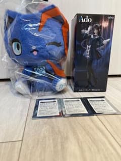 Ado フィギュア Winter ver. ラウンドワン限定 3点セット - メルカリ