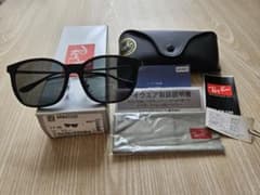 Ray-Ban ORB4333D サングラス ブラックのサムネイル