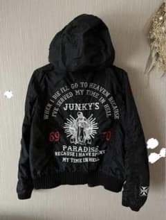 ウィメンズ　アウタージャケット　ナイロン　ジャンキーパラダイス　刺繍のサムネイル