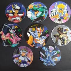 激レア当時物メンコ超大量まとめセット聖闘士星矢キラ・ドラゴンボール初期・マリオ他 当時品】 聖闘士星矢 メンコ 7枚セット - メルカリ