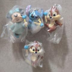 ディズニー エンジェルスイング 4個セット(ミニー、スティッチ、チップ2個)のサムネイル