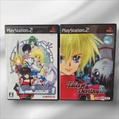 PS2 소프트 테일즈 오브 데스티니 데스티니 2 2 개 세트 정리 판매