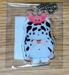 サンリオピューロランド まるもふびより 牛柄もっぷ アクリルキーホルダーのサムネイル