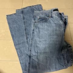UNIQLO JEANS ストレートデニム ライトブルー サイズ27のサムネイル