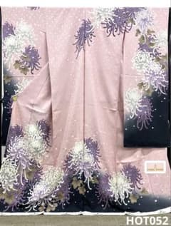 仮絵羽 振袖 FINALSTAGE 刺繍 未仕立て品 正絹 八掛付 HOT052 - メルカリ