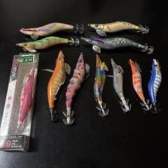 エギ 11本セット 2.5号 3号 3.5号 エギング 餌木 イカ まとめ売り