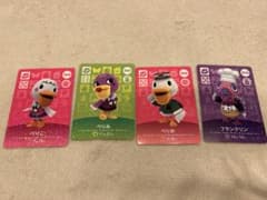 amiibo 카드 도부츠노모리 프랭클린 페리코 페리미 페리오