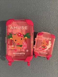 アミューズ コラボ AMUSE 日焼けハローキティ ミニキャリーケース
