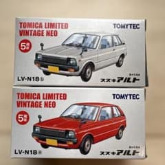 トミカリミテッドヴィンテージネオスズキ アルト LV-N18 ３台セット トミカ リミテッド ヴィンテージ ネオ スズキ アルト LV-N18 2種