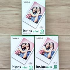 FUJIFILM instax mini インスタントフィルム 3箱セットのサムネイル