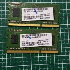 メモリ　DDR3 2GB✕2値下げ中のサムネイル