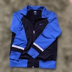 NIKE ジャージ ジャケット ブラック ブルーのサムネイル