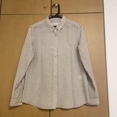 【BEAUTY&YOUTH 】ドット柄長袖シャツのサムネイル