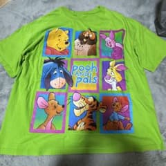 希少 ヴィンテージ プーさん Tシャツ ファミリー 90s pooh usa - メルカリ