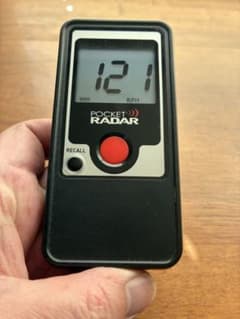 美品 廃盤品 希少 スピードガン ポケットレーダー D&M PR1000 - メルカリ