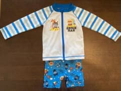 アンパンマン　水着 ラッシュガードセット90cmのサムネイル