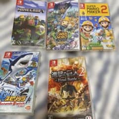 Nintendo Switch ソフト 5本セット まとめ売り - メルカリ
