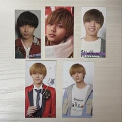 永瀬廉 King & Prince デタカ 厚紙カード 5枚セットのサムネイル