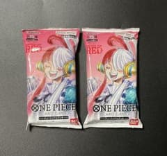 2個 ワンピース 特典 ウタ スタートデッキ FILM RED フィルムレッド