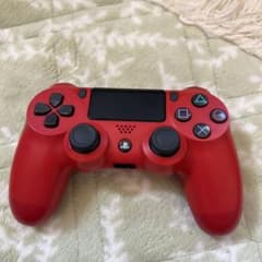SONY PS4 純正コントローラー レッド 本体のサムネイル