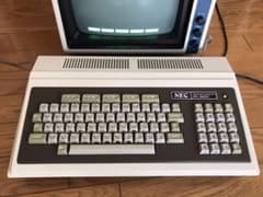 NEC PC-8001 モノクロモニター付き　動作確認済みのサムネイル