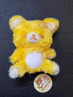 리락쿠마 꿀 로즈 봉제 인형