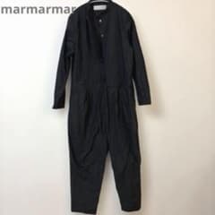 MARMARMAR オールインワン ブラック 長袖 シャツ シェルボタン - メルカリ