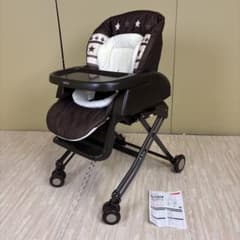 クリーニング済 ☆未使用に近い☆ アップリカ ハイローチェア