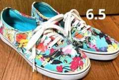 VANS　花柄スニーカー　23.5のサムネイル