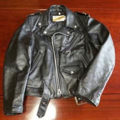 schott　ライダース　黒のサムネイル