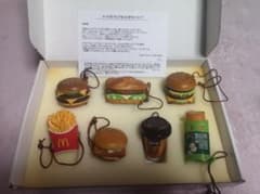 未使用 非売品 希少 マクドナルド フードストラップ 7個セット - メルカリ