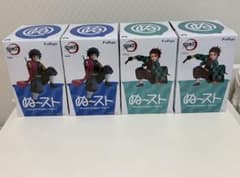 귀멸의 칼날 누~도루 스토퍼 4체 세트 슌몬 탄지로 토미오카 요시용