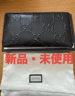 本日限定セール！ GUCCI GGエンボス ジップアラウンドウォレット 長財布のサムネイル