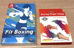 Fit Boxing 피트 복싱 Nintendo Switch 그립 첨부